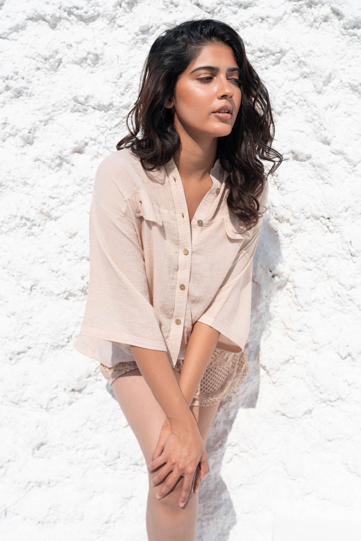 Buy Beige Button Down Shirt By Beachbum Online